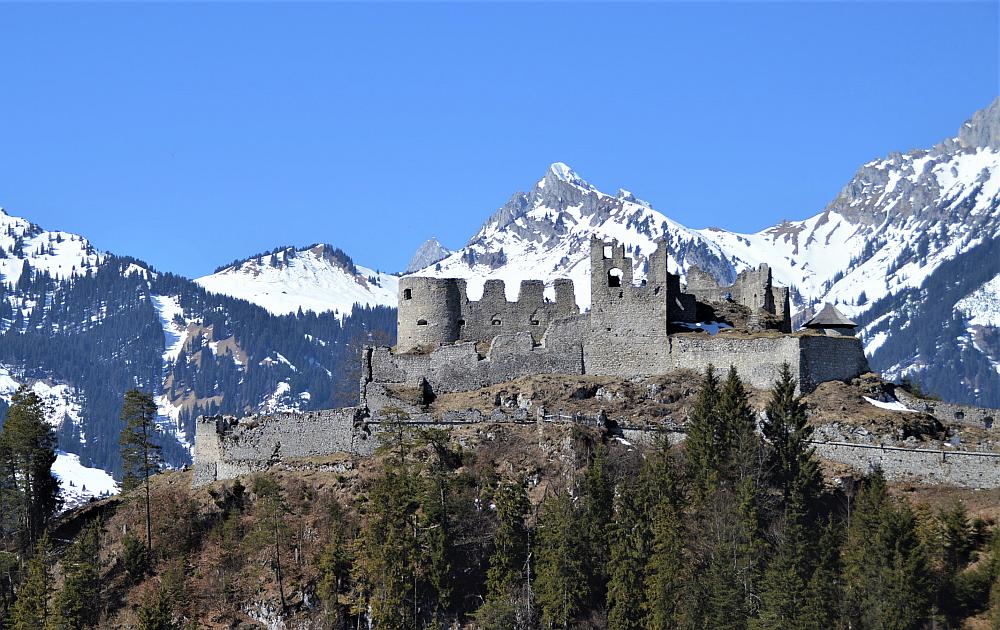 Allgäu mit Kind Burg Ehrenberg